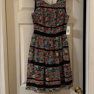 Jessica Simpson floral cocktail dress